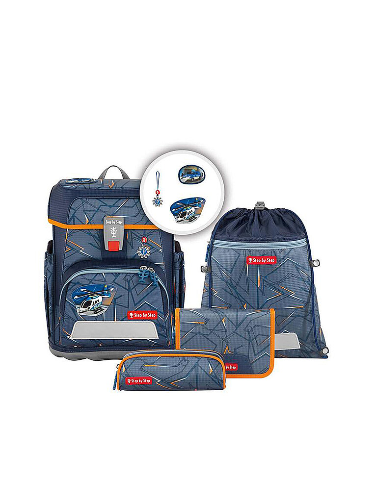 STEP BY STEP Schultaschen Set 5tlg CLOUD Helicopter Sam STEP BY STEP Schultaschen Set 5tlg CLOUD Helicopter Sam von Step by Step