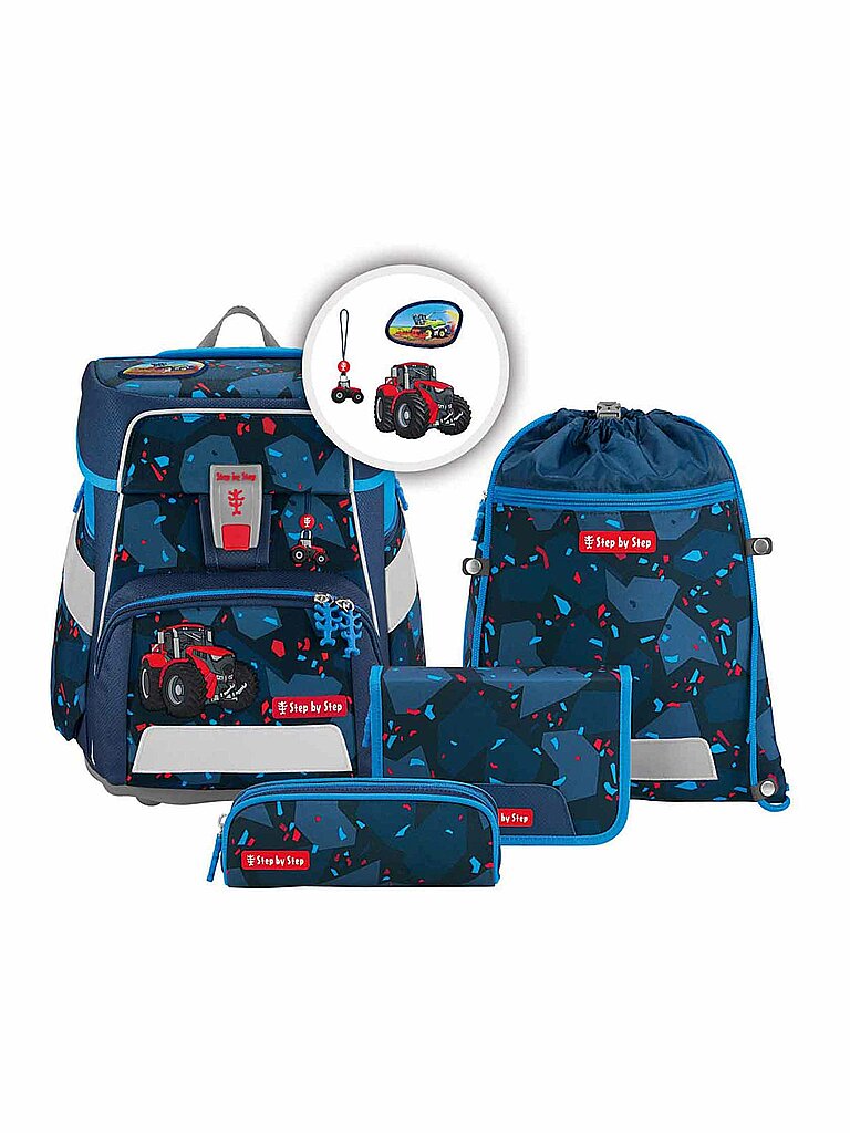 STEP BY STEP Schultaschen Set 5tlg SPACE Tractor Freddy von Step by Step