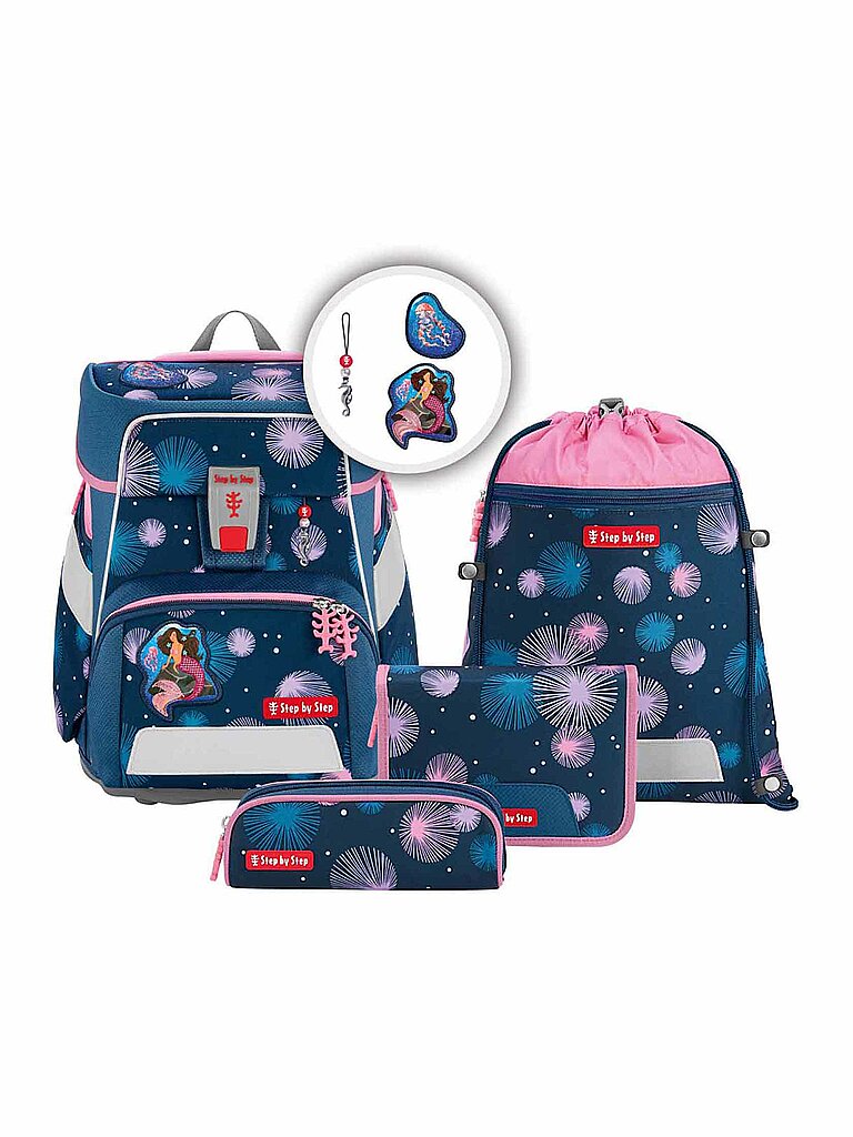 STEP BY STEP Schultaschen Set 5tlg - Space  Mermaid Delia von Step by Step