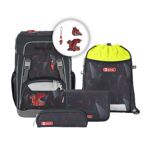 Step by Step GIANT Schulrucksack-Set Dragon Drako, 5-teilig von Step by Step