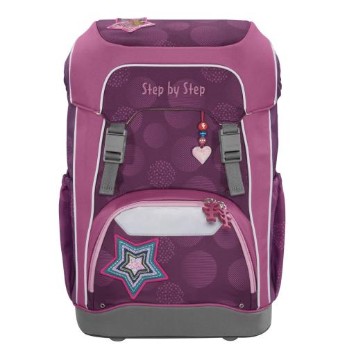 Step by Step GIANT Schulrucksack-Set Glamour Star Astra, 5-teilig