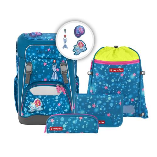 Step by Step GIANT Schulrucksack-Set Mermaid Lola, 5-teilig von Step by Step