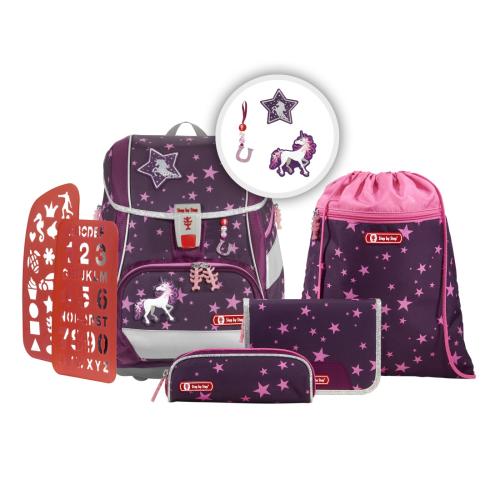 Step by Step Schulrucksack 2IN1 Plus Unicorn - 6-teilig von Step by Step