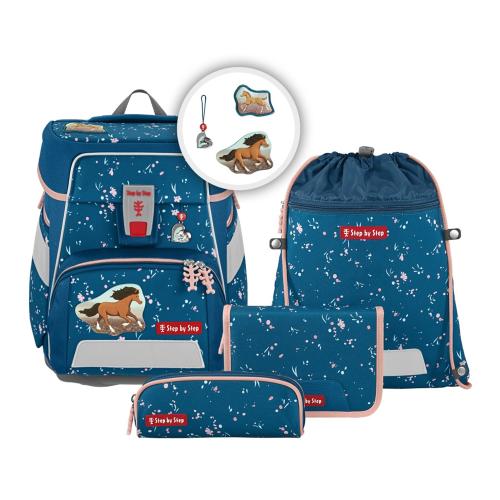 Step by Step Schulrucksack Space Wild Horse Ronja, 5-teilig von Step by Step