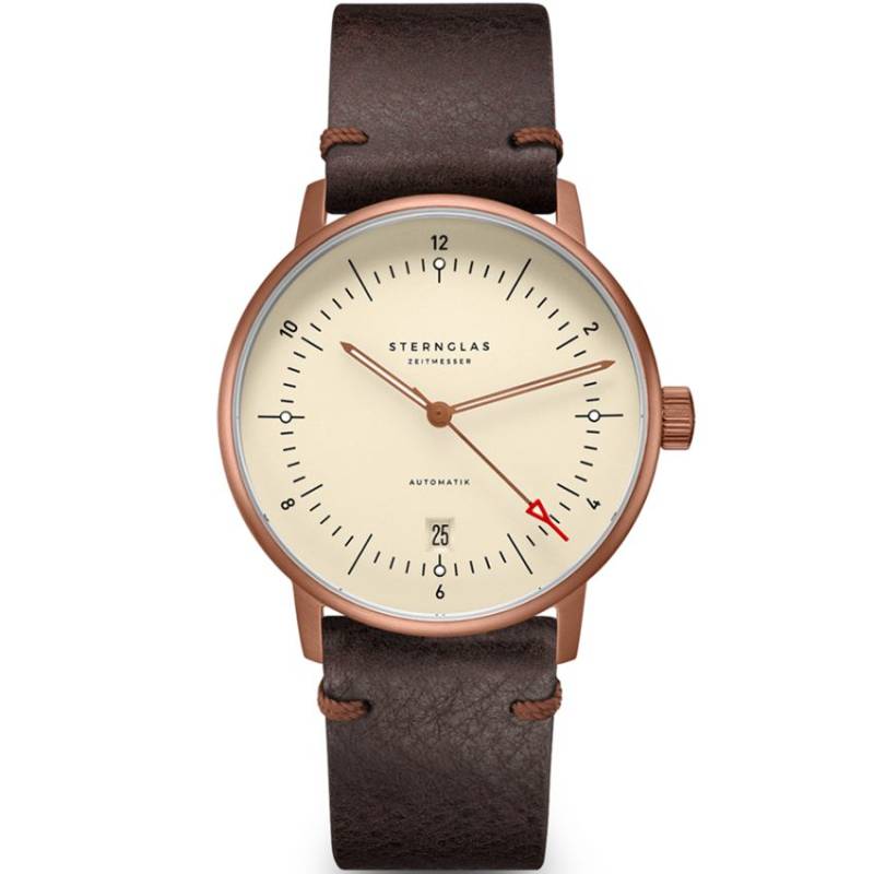 Sternglas S02-NA42-VI17 Naos Super Slim Automatik Herrenuhr von Sternglas