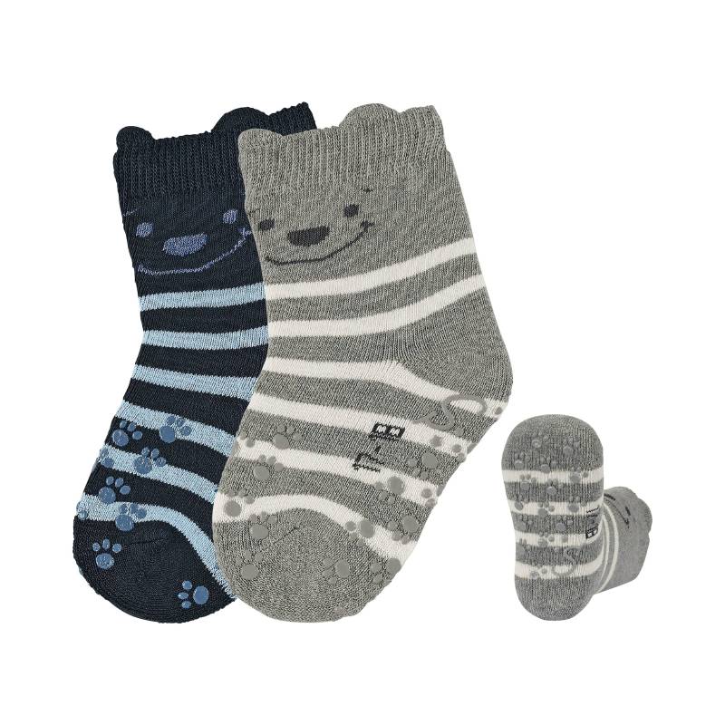 2er-Pack ABS-Krabbelsocken Bär von Sterntaler