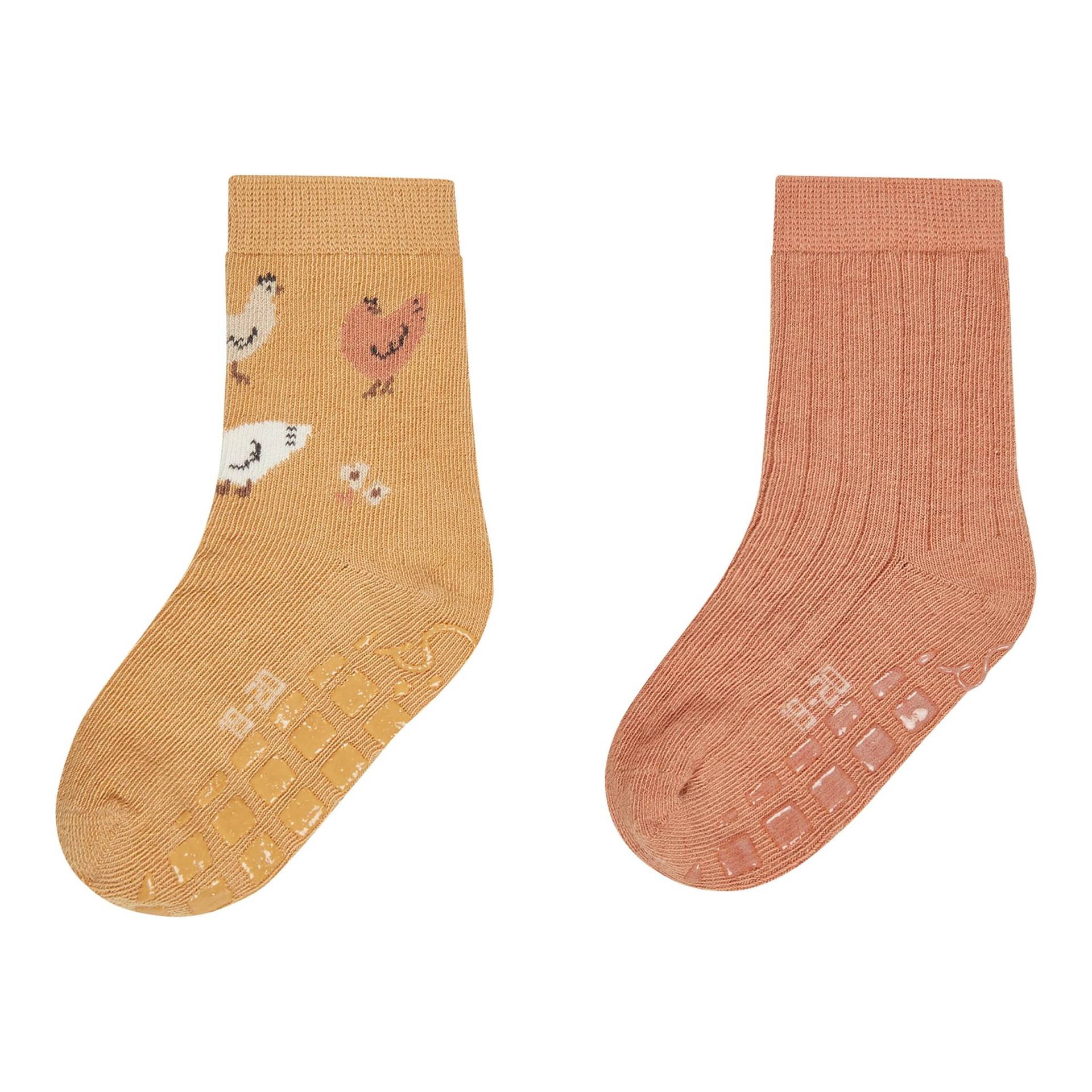 2er-Pack ABS-Socken Hühner Rippqualität 2er-Pack ABS-Socken Hühner Rippqualität von Sterntaler
