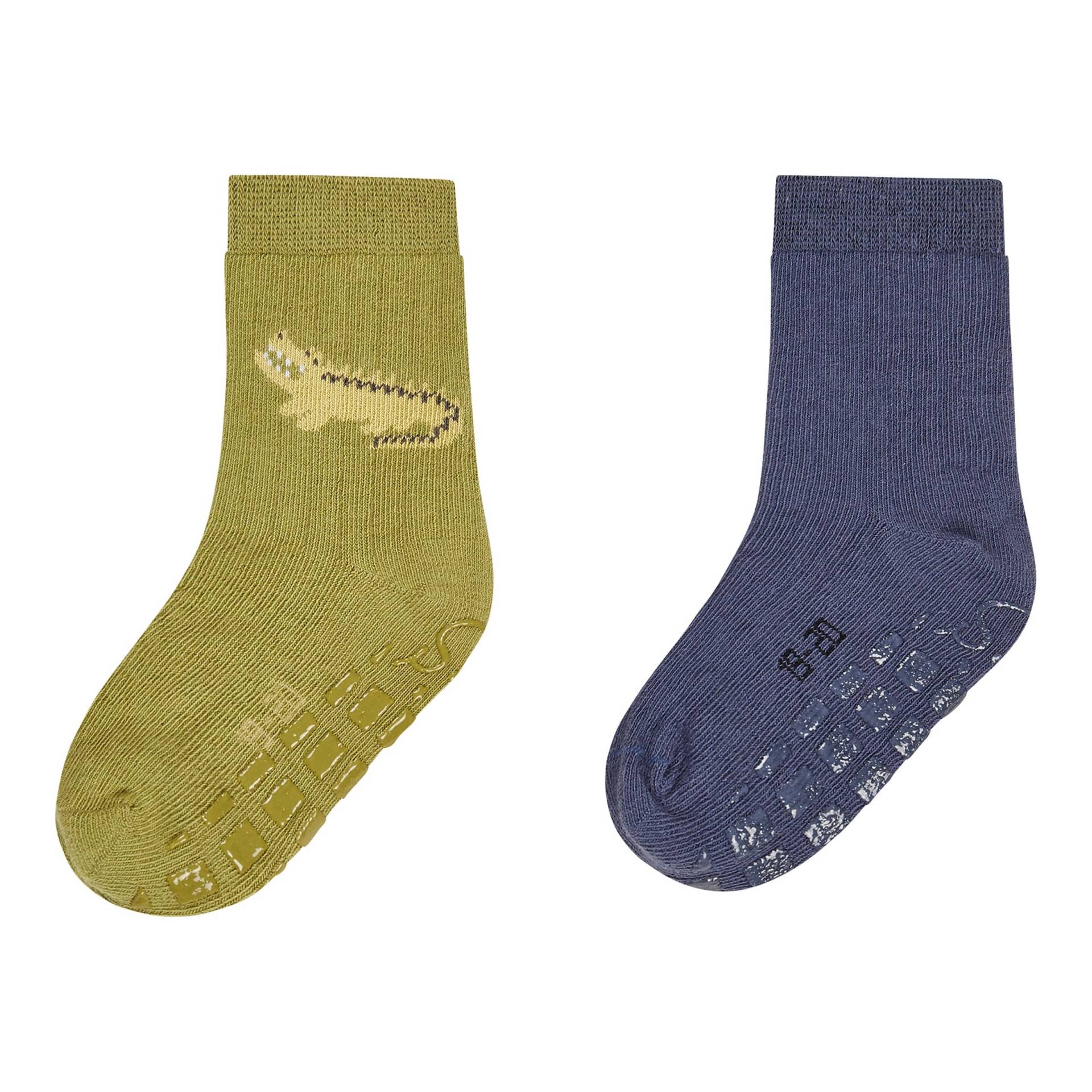 2er-Pack ABS-Socken Krokodil Rippqualität von Sterntaler