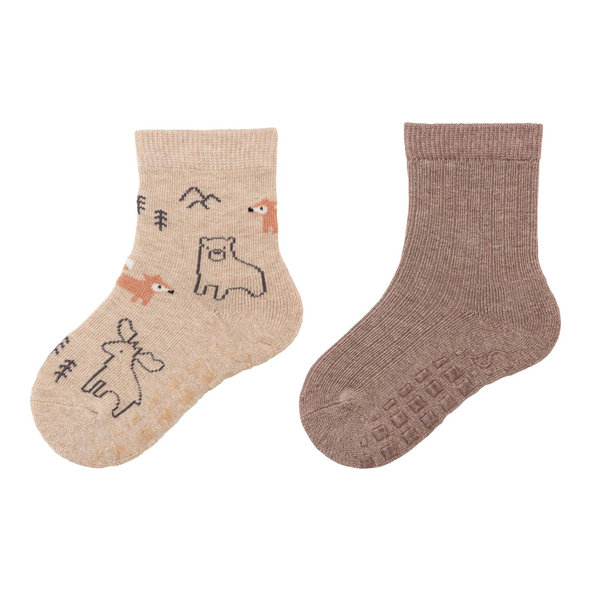 2er-Pack ABS-Socken Tiere von Sterntaler