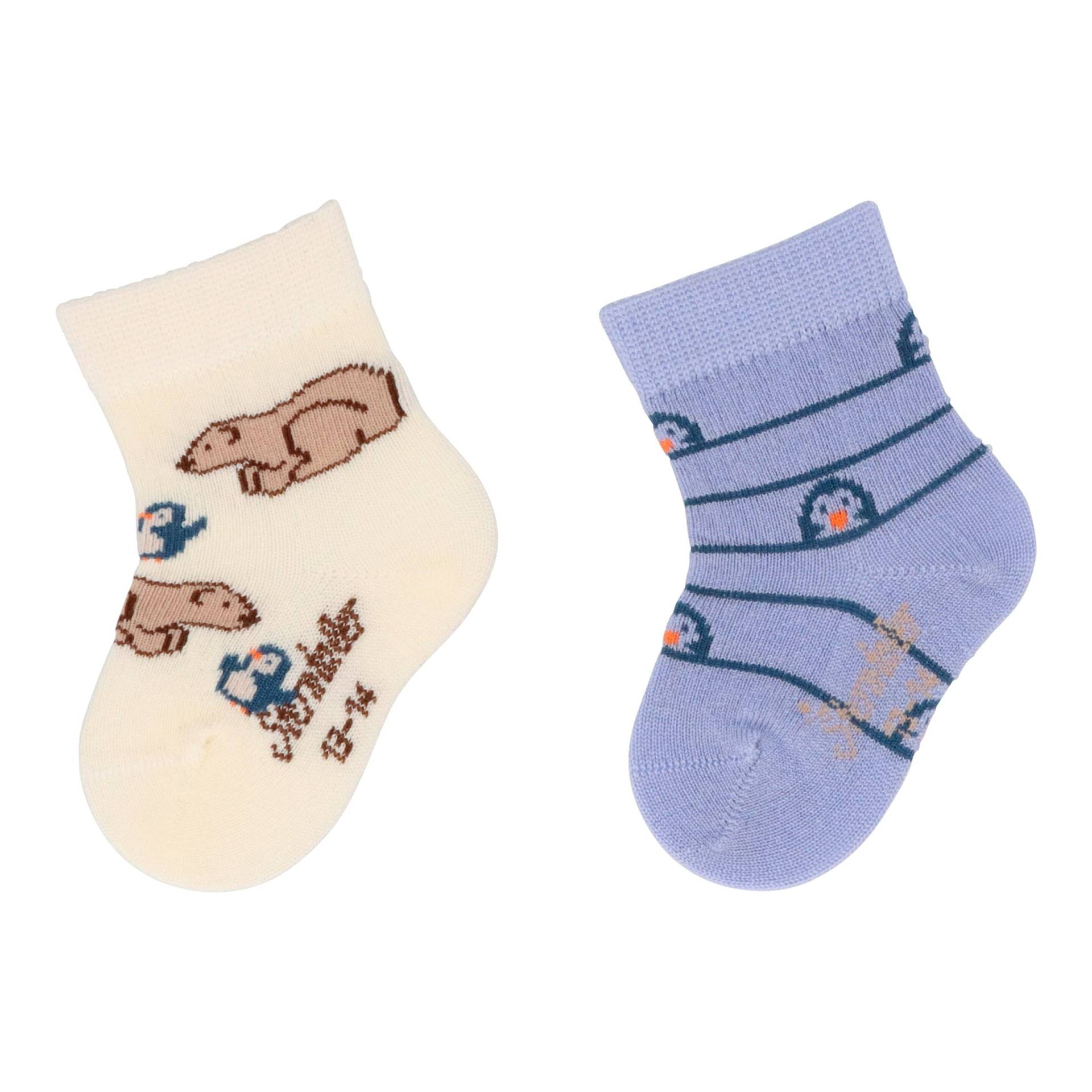 2er-Pack Socken Eisbär von Sterntaler