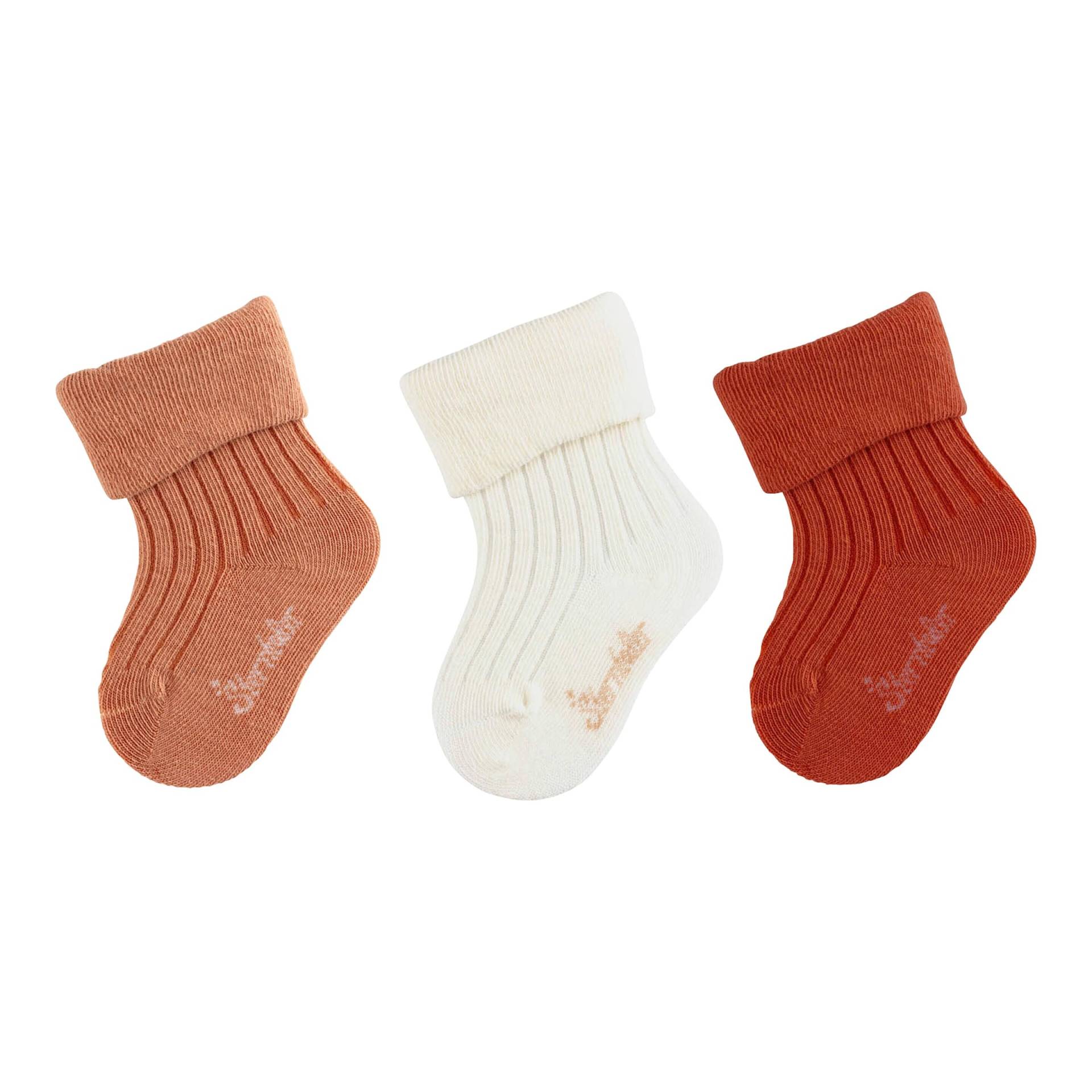 3er-Pack Socken Rippqualität von Sterntaler