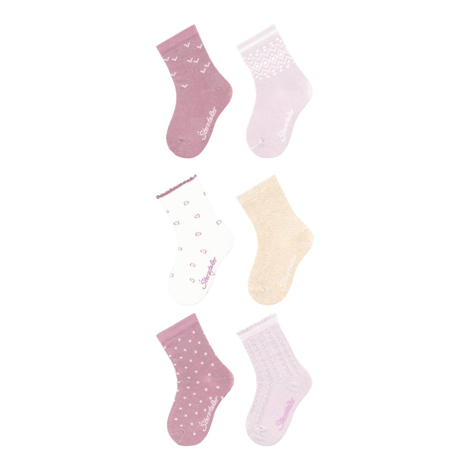 6er-Pack Socken Ajour von Sterntaler