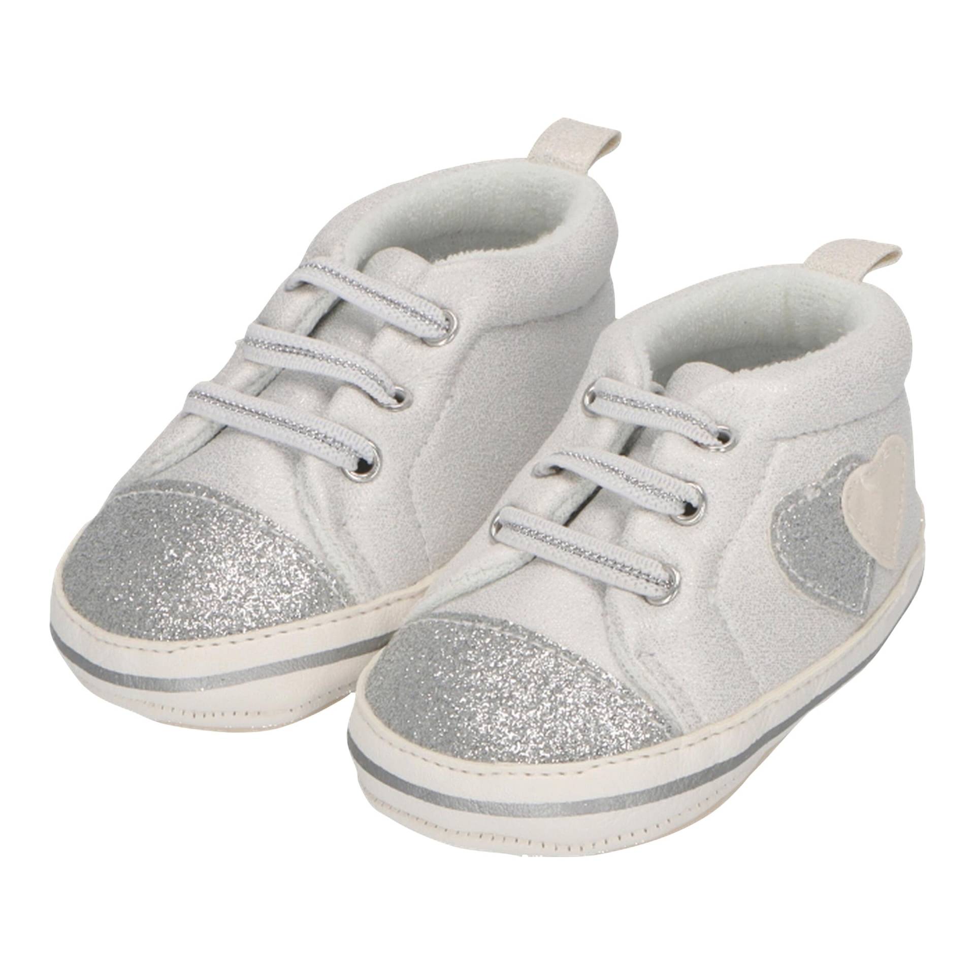 Babyschuhe Glitzer Herz von Sterntaler