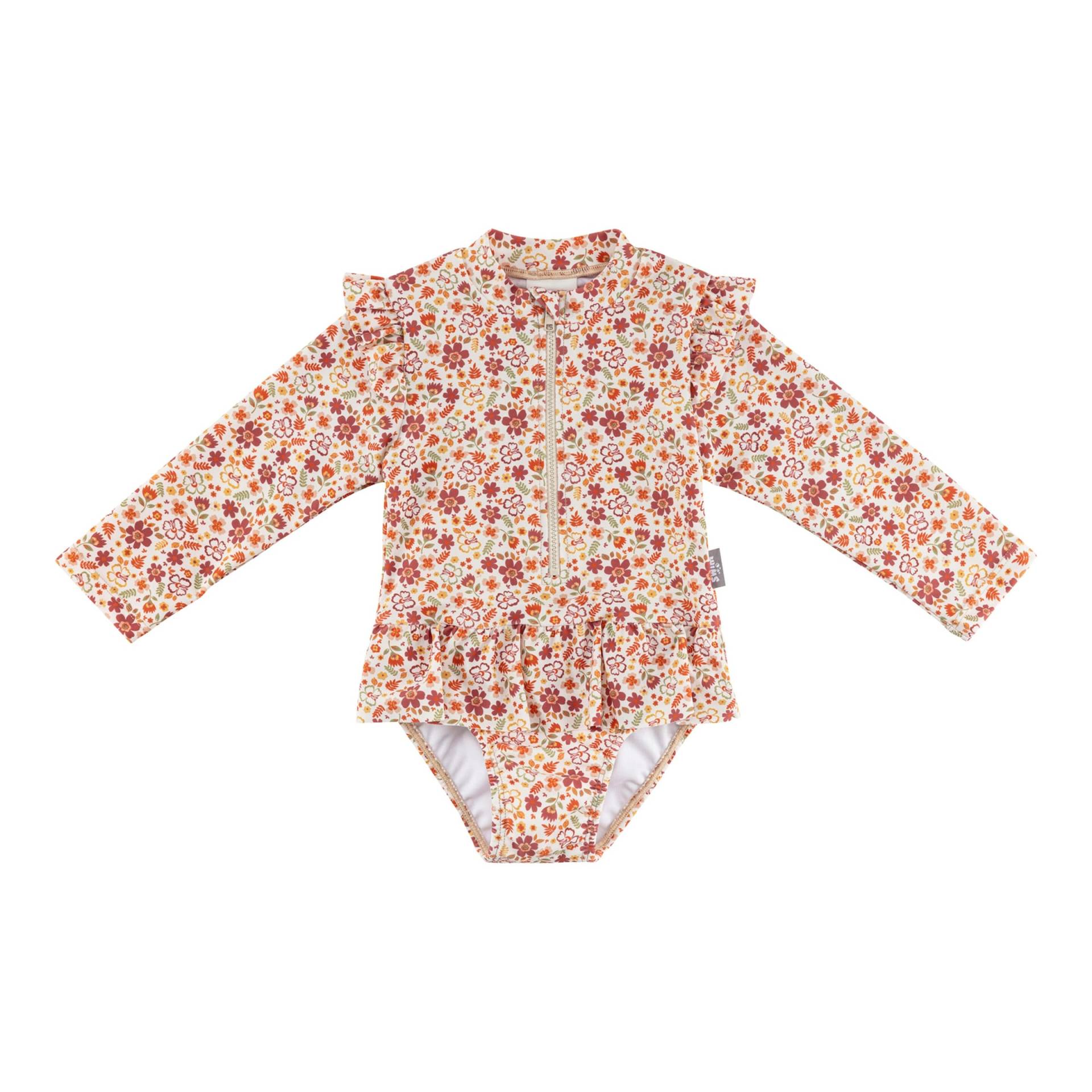 Badeanzug langarm mit UV-Schutz Blumen Badeanzug langarm mit UV-Schutz Blumen von Sterntaler