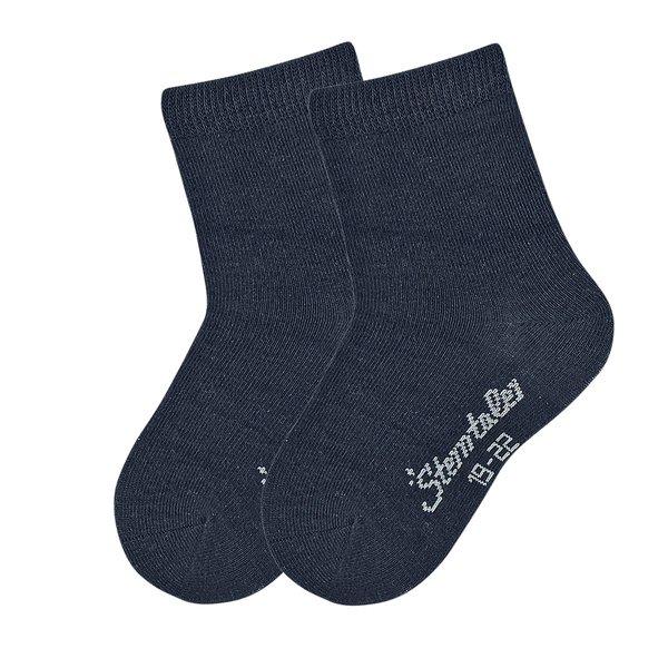 Kinder Socken Doppelpack Uni Marine Unisex  ONE SIZE von Sterntaler