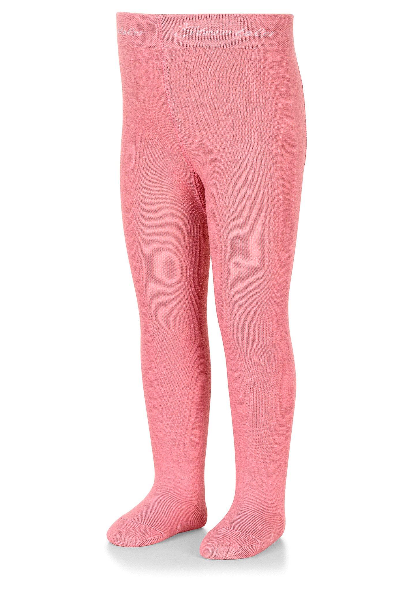 Kinder Strumpfhose Uni Rosa Mädchen Rosa 74 von Sterntaler