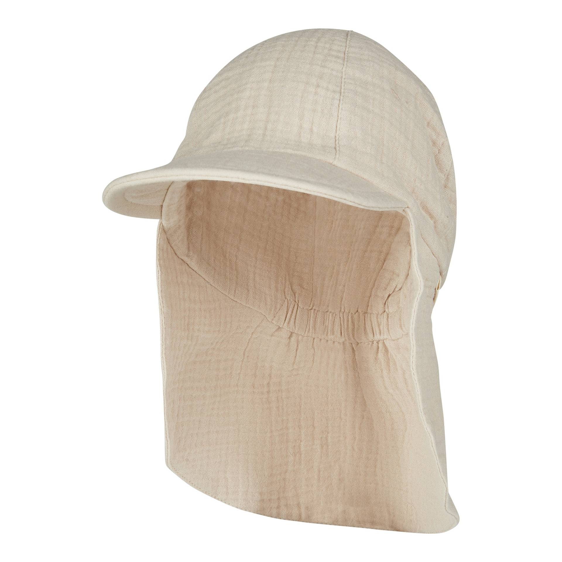 Musselin-Schirmmütze mit Nacken- und UV-Schutz Musselin-Schirmmütze mit Nacken- und UV-Schutz von Sterntaler