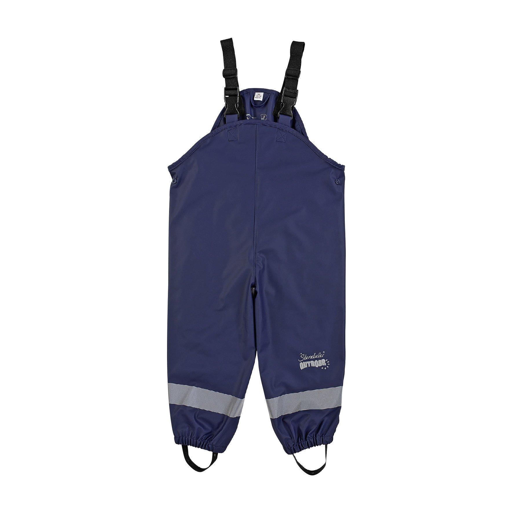 Regenhose Ungefüttert Marine Jungen Blau 122 von Sterntaler