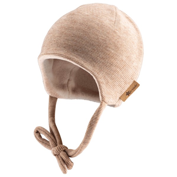 Sterntaler - Baby's Beanie gefüttert - Mütze Gr 43 cm beige/braun von Sterntaler