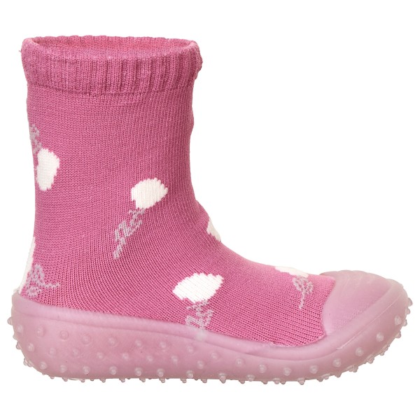 Sterntaler - Kid's Adventure-Socks Blumen - Hüttenschuhe Gr 19/20 rosa von Sterntaler