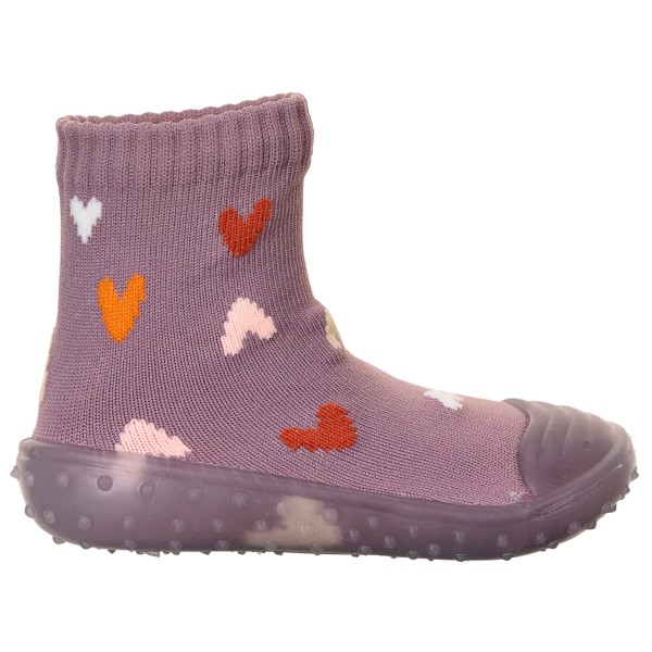 Sterntaler - Kid's Adventure-Socks Herzen - Hüttenschuhe Gr 27/28 rosa von Sterntaler