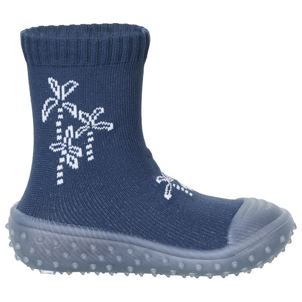 Sterntaler - Kid's Adventure-Socks Palmen - Hüttenschuhe Gr 19/20 blau von Sterntaler