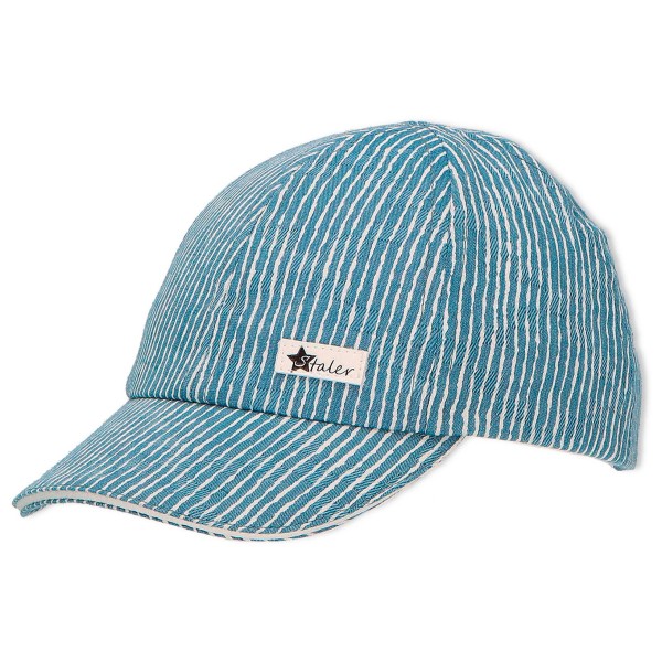 Sterntaler - Kid's Baseball-Cap Cotton - Cap Gr 47 cm;49 cm;51 cm;53 cm;55 cm türkis von Sterntaler