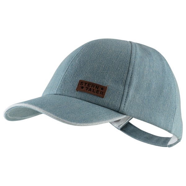 Sterntaler - Kid's Basecap Jeans - Cap Gr 49 cm grau/türkis von Sterntaler