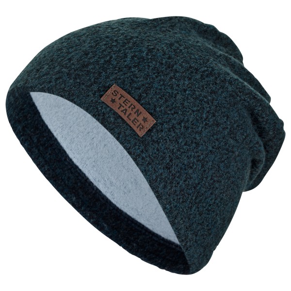 Sterntaler - Kid's Beanie Melange - Mütze Gr 49 cm blau von Sterntaler