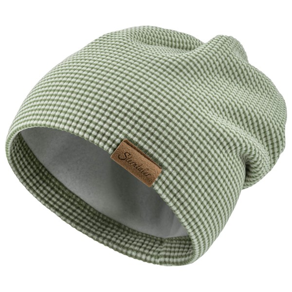 Sterntaler - Kid's Beanie Rippe - Mütze Gr 49 cm oliv von Sterntaler