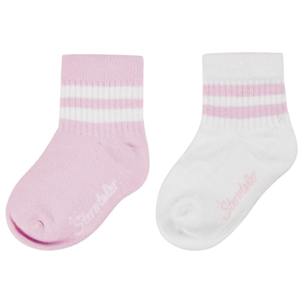 Sterntaler - Kid's Kurz-Socken DP Coolmax Rippe - Multifunktionssocken Gr 22 weiß/rosa Sterntaler - Kid's Kurz-Socken DP Coolmax Rippe - Multifunktionssocken Gr 22 weiß/rosa von Sterntaler