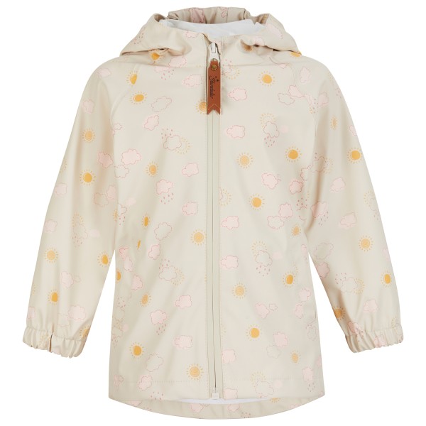 Sterntaler - Kid's Regenjacke Ungefüttert Wolken - Regenjacke Gr 92 beige von Sterntaler