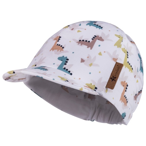 Sterntaler - Kid's Schirmmütze Dino - Cap Gr 51 cm grau von Sterntaler