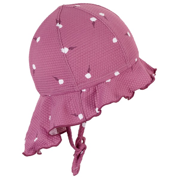 Sterntaler - Kid's Schirmmütze Nacken Blumen - Cap Gr 43 cm;47 cm;49 cm;51 cm;53 cm;55 cm rosa von Sterntaler