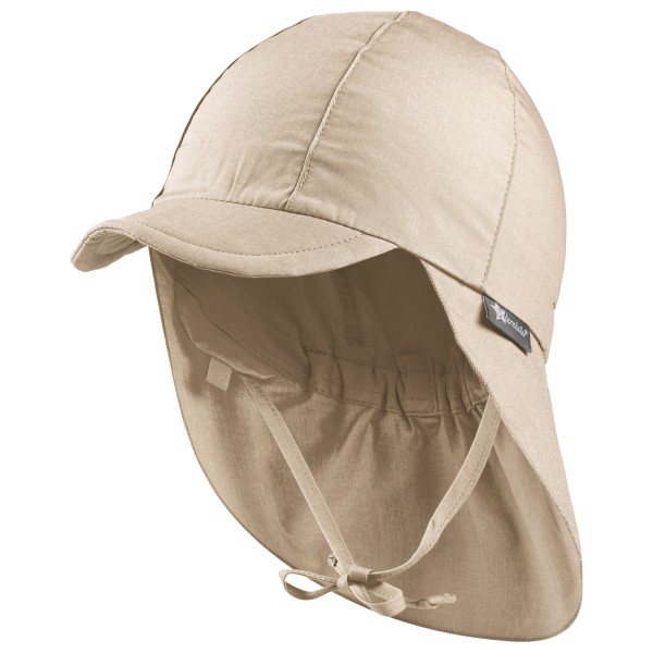 Sterntaler - Kid's Schirmmütze Nacken - Cap Gr 43 cm beige von Sterntaler