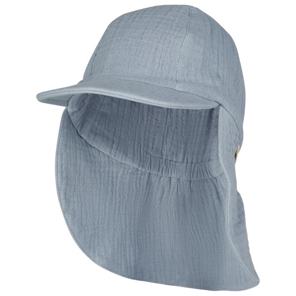 Sterntaler - Kid's Schirmmütze Nacken Musselin - Cap Gr 47 cm grau von Sterntaler