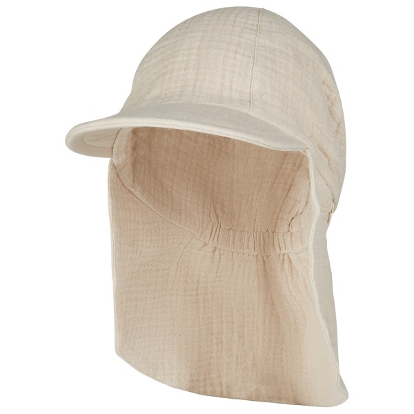 Sterntaler - Kid's Schirmmütze Nacken Musselin - Cap Gr 49 cm beige von Sterntaler