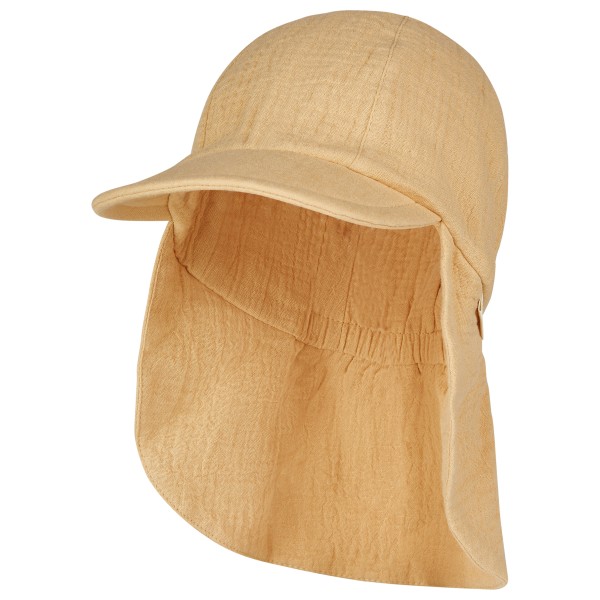 Sterntaler - Kid's Schirmmütze Nacken Musselin - Cap Gr 51 cm beige von Sterntaler