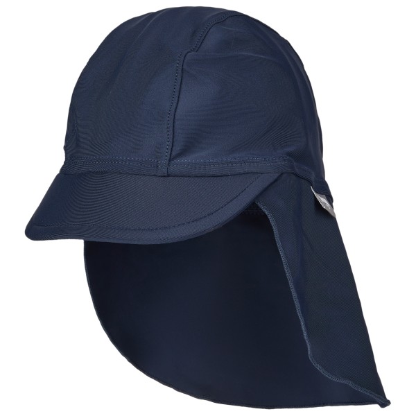 Sterntaler - Kid's Schirmmütze Nacken Uni - Cap Gr 45 cm blau von Sterntaler