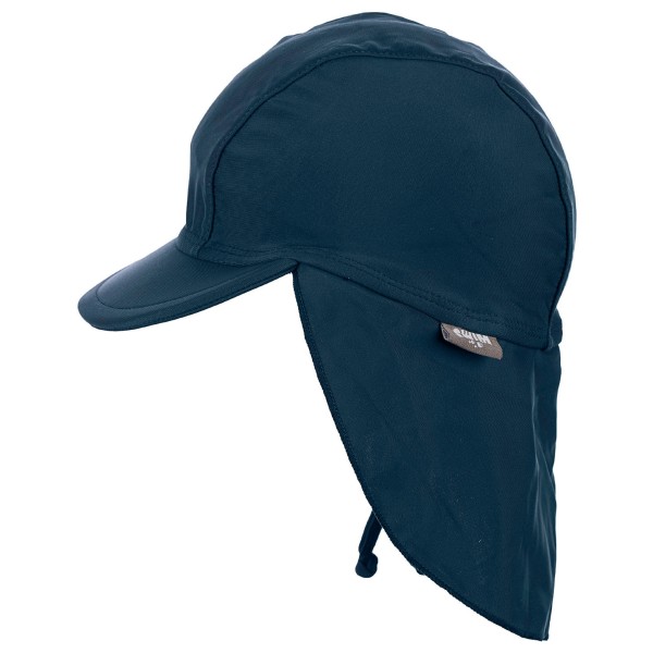 Sterntaler - Kid's Schirmmütze Nackenschutz mit Kordel - Cap Gr 43 cm blau von Sterntaler