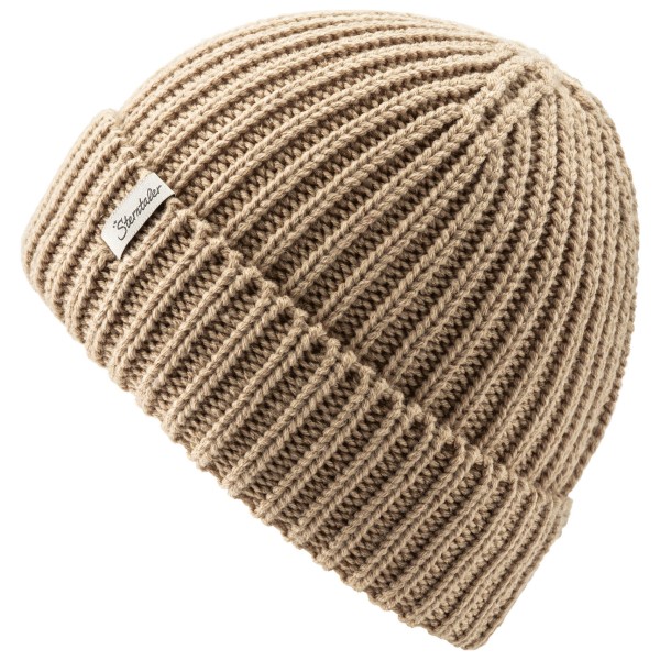 Sterntaler - Kid's Strickmütze mit Umschlag - Mütze Gr 49 cm beige von Sterntaler