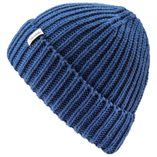 Sterntaler - Kid's Strickmütze mit Umschlag - Mütze Gr 49 cm blau von Sterntaler