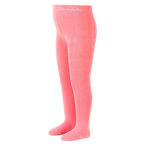 Sterntaler - Kid's Strumpfhose Uni Cotton - Alltagsunterwäsche Gr 68 rosa von Sterntaler