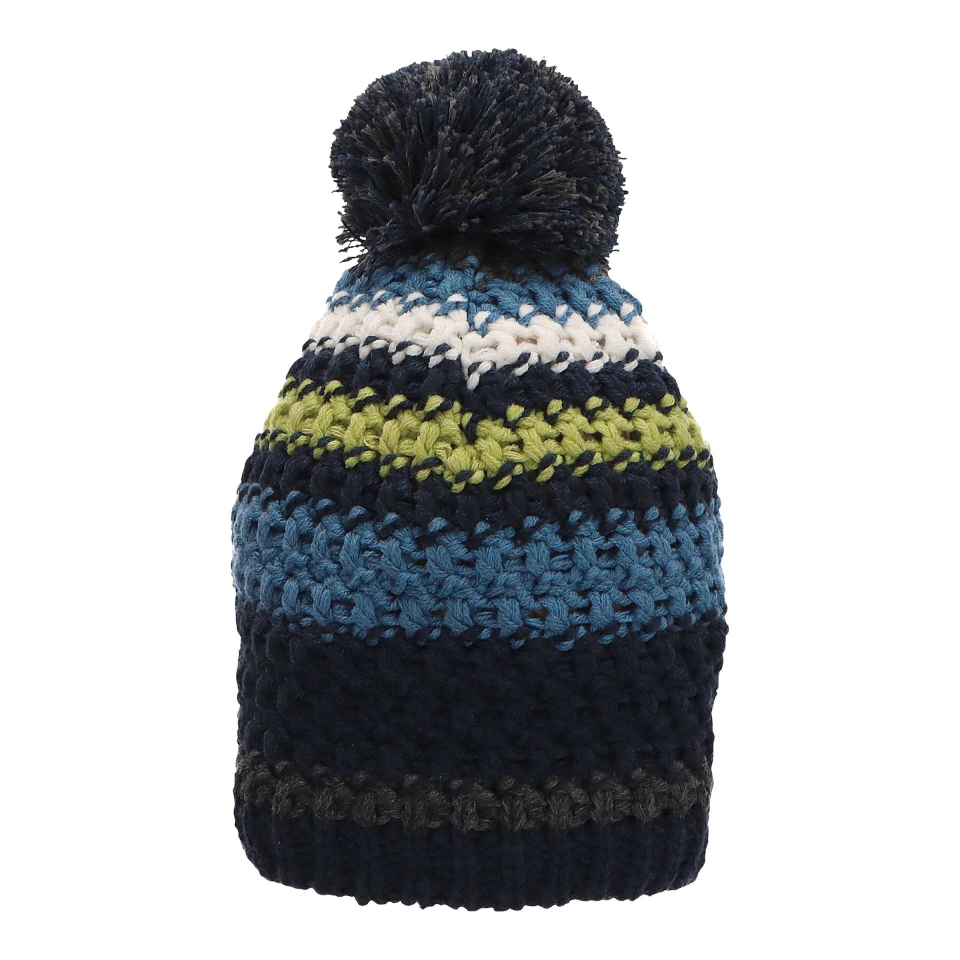 Winter-Strickmütze Bommel Ringel von Sterntaler