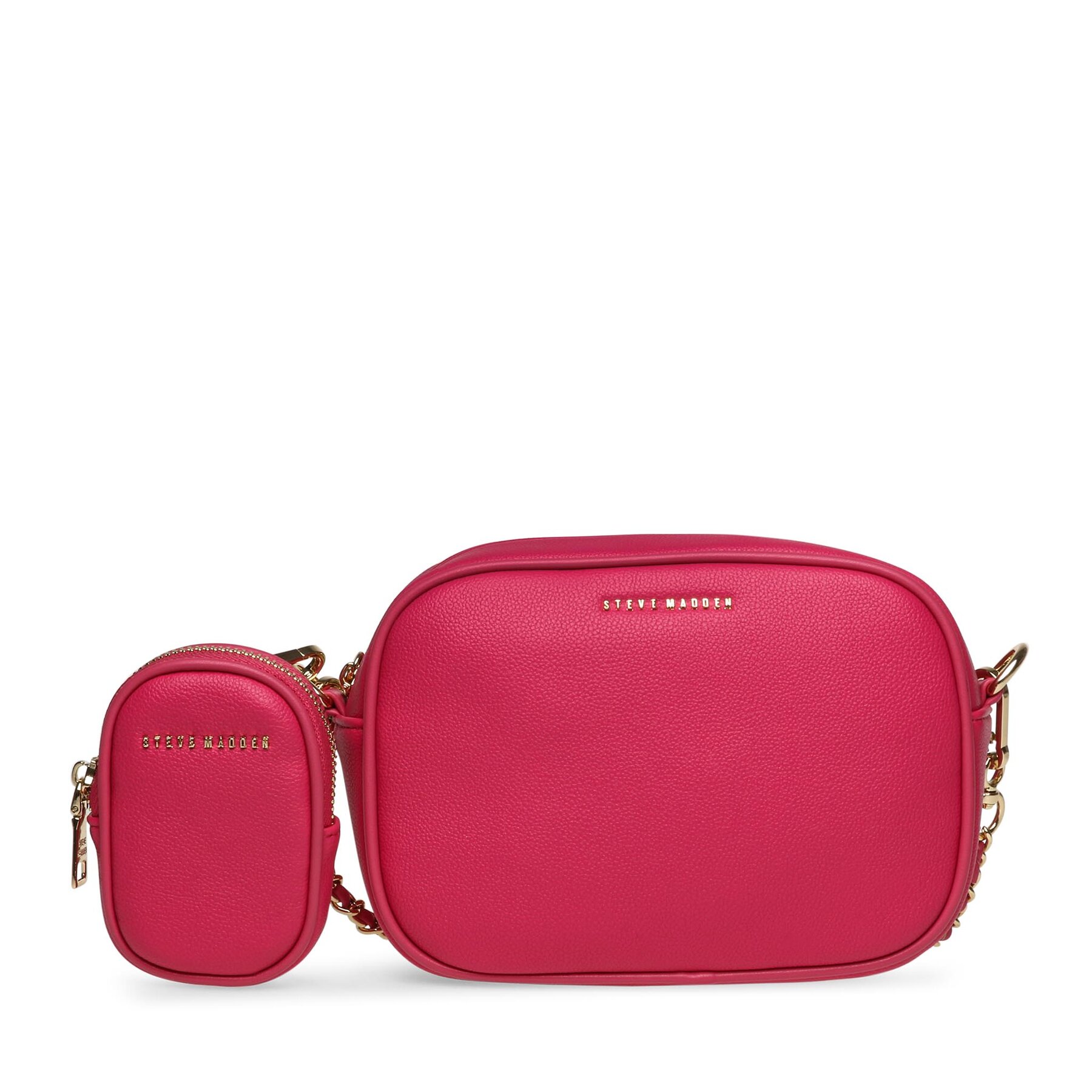 Handtasche Steve Madden Bines Crossbody SM13001411-02002-PNK Rosa Handtasche Steve Madden Bines Crossbody SM13001411-02002-PNK Rosa von Steve Madden