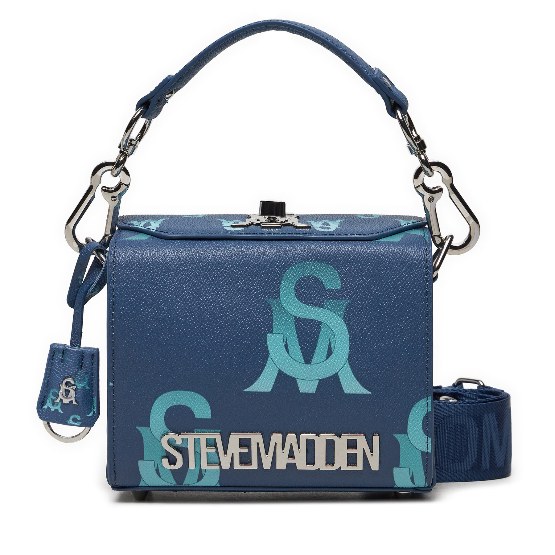 Handtasche Steve Madden Bkrome-2 SM13001452-02002-BLU Blau von Steve Madden