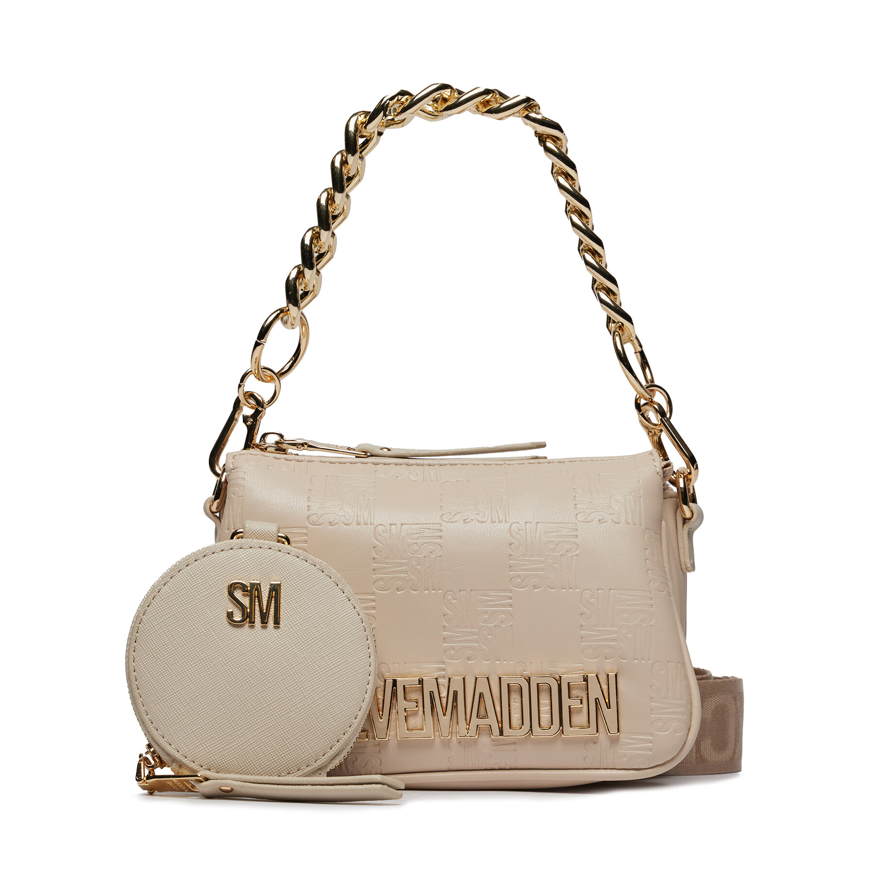 Handtasche Steve Madden Bminiroy SM13001086-BNE Beige Handtasche Steve Madden Bminiroy SM13001086-BNE Beige von Steve Madden