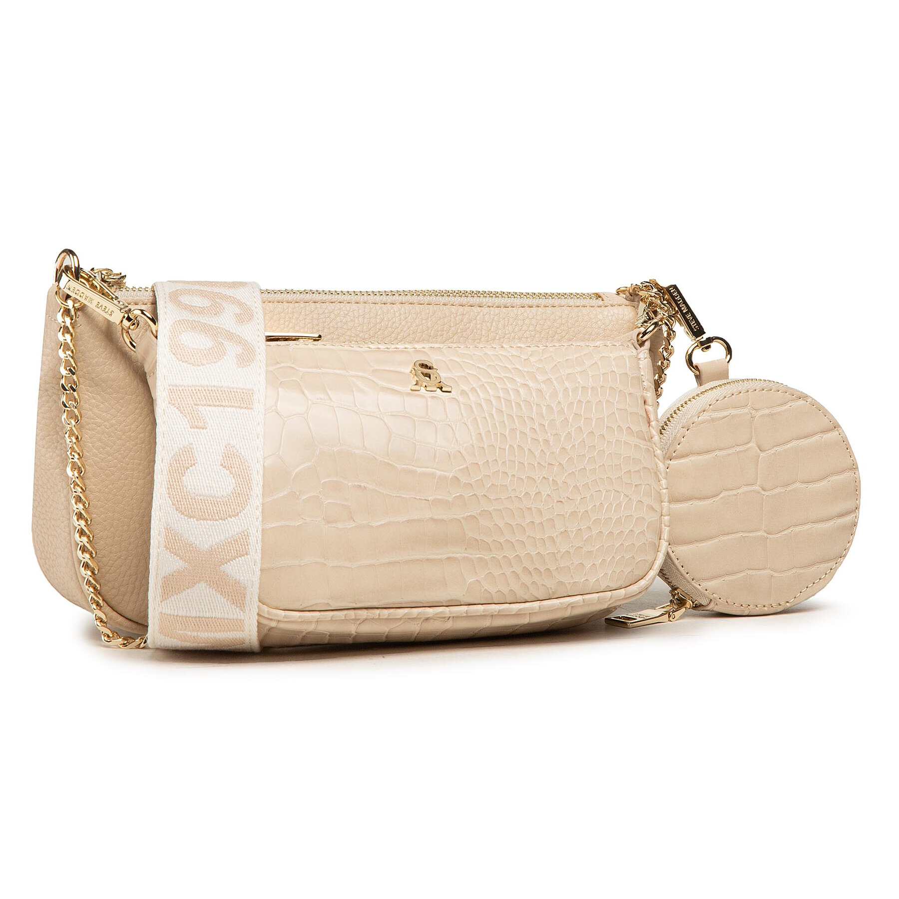 Handtasche Steve Madden Burgent SM13000426-02002-BNM Beige Handtasche Steve Madden Burgent SM13000426-02002-BNM Beige von Steve Madden