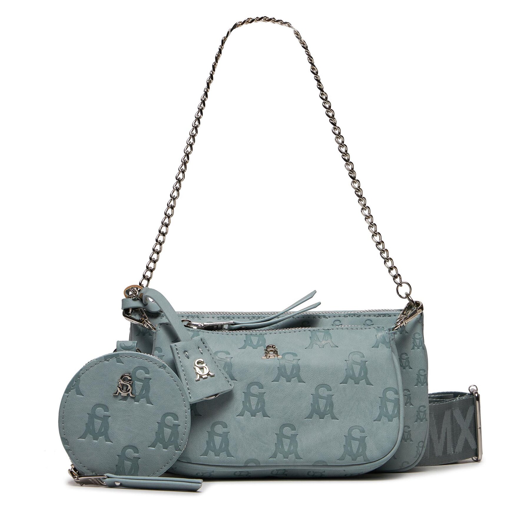 Handtasche Steve Madden Burgent-X Crossbody SM13000920-02002-BLU Blau Handtasche Steve Madden Burgent-X Crossbody SM13000920-02002-BLU Blau von Steve Madden