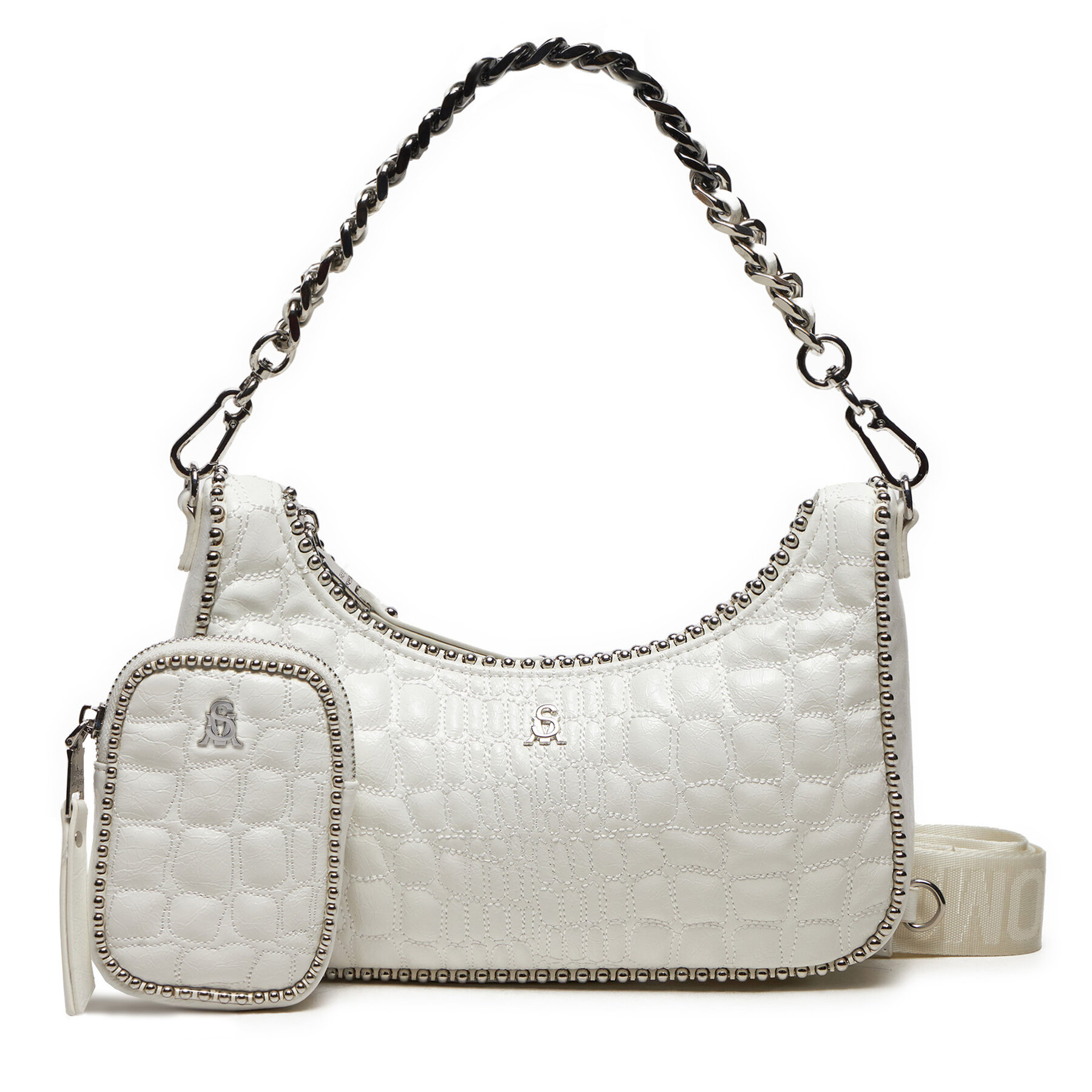 Handtasche Steve Madden Bvital-3 SM13001444 Weiß von Steve Madden